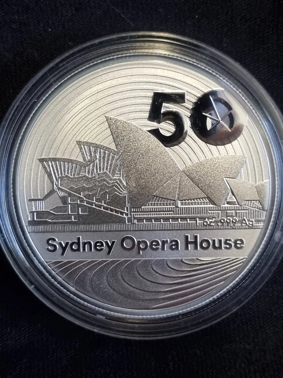 2023 Sydney Opera House 50th Anniversary 1oz Silver