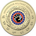 2021 Australian $2 Two Dollar Indigenous Military Service coin - UNC from RAM Bag