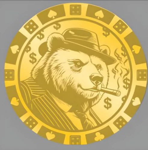 2026 Gangster Bear 1/1000 oz .999 Gold Coin